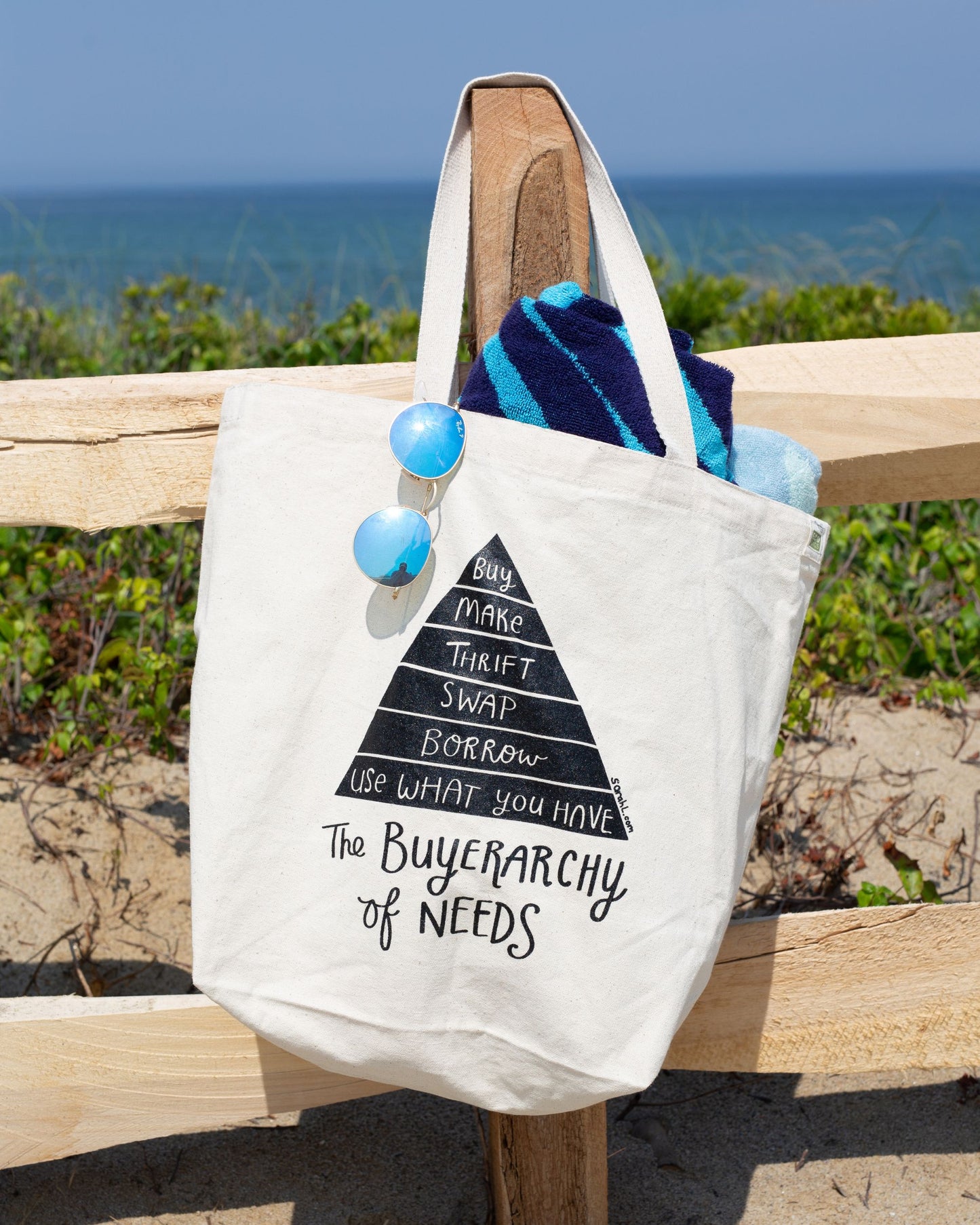 Lazarovic's Buyerarchy of Needs Tote