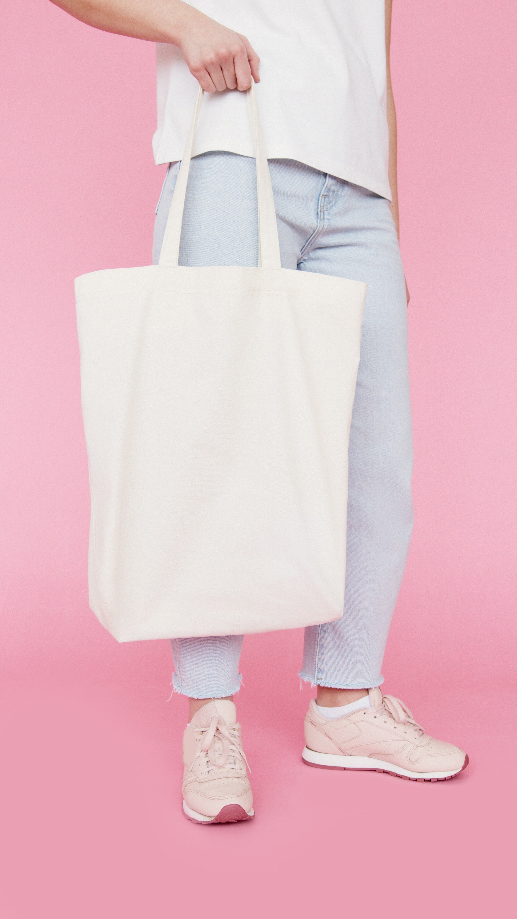 Organic Canvas Book Tote.