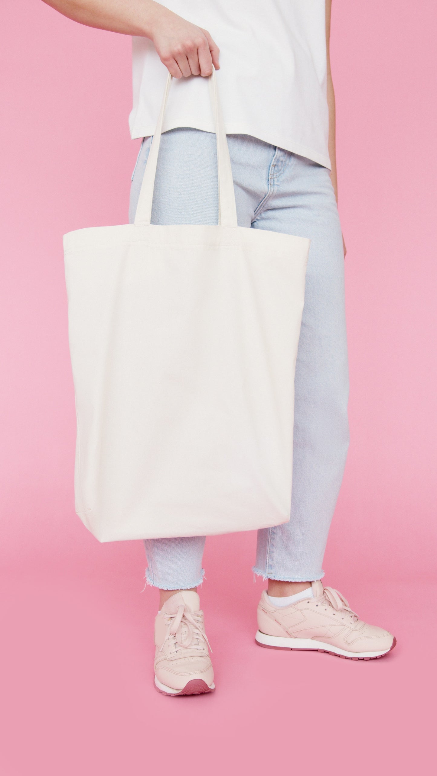 Organic Canvas Book Tote.