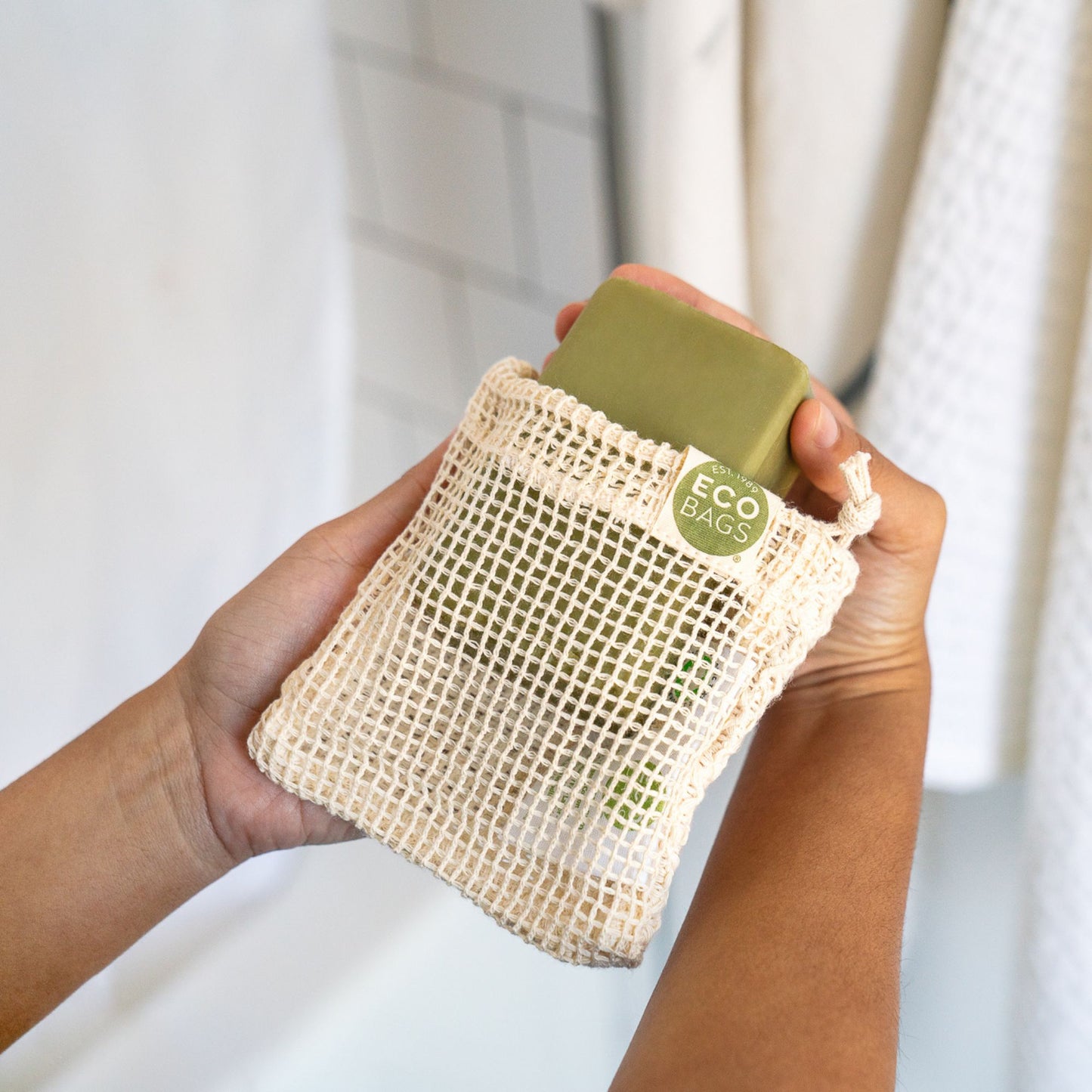 Soap Saver Bag.