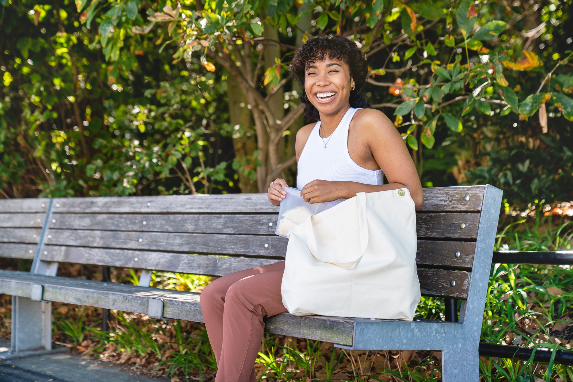 Organic Canvas Tote - Large Gusset.