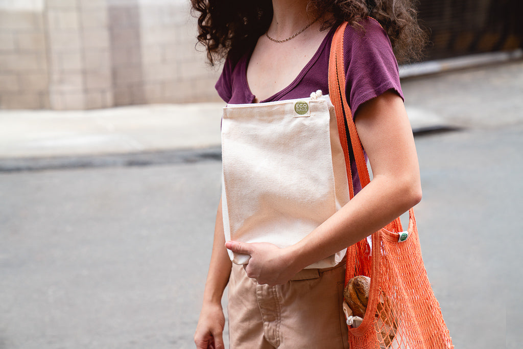 Organic Cotton Lunch Bag.