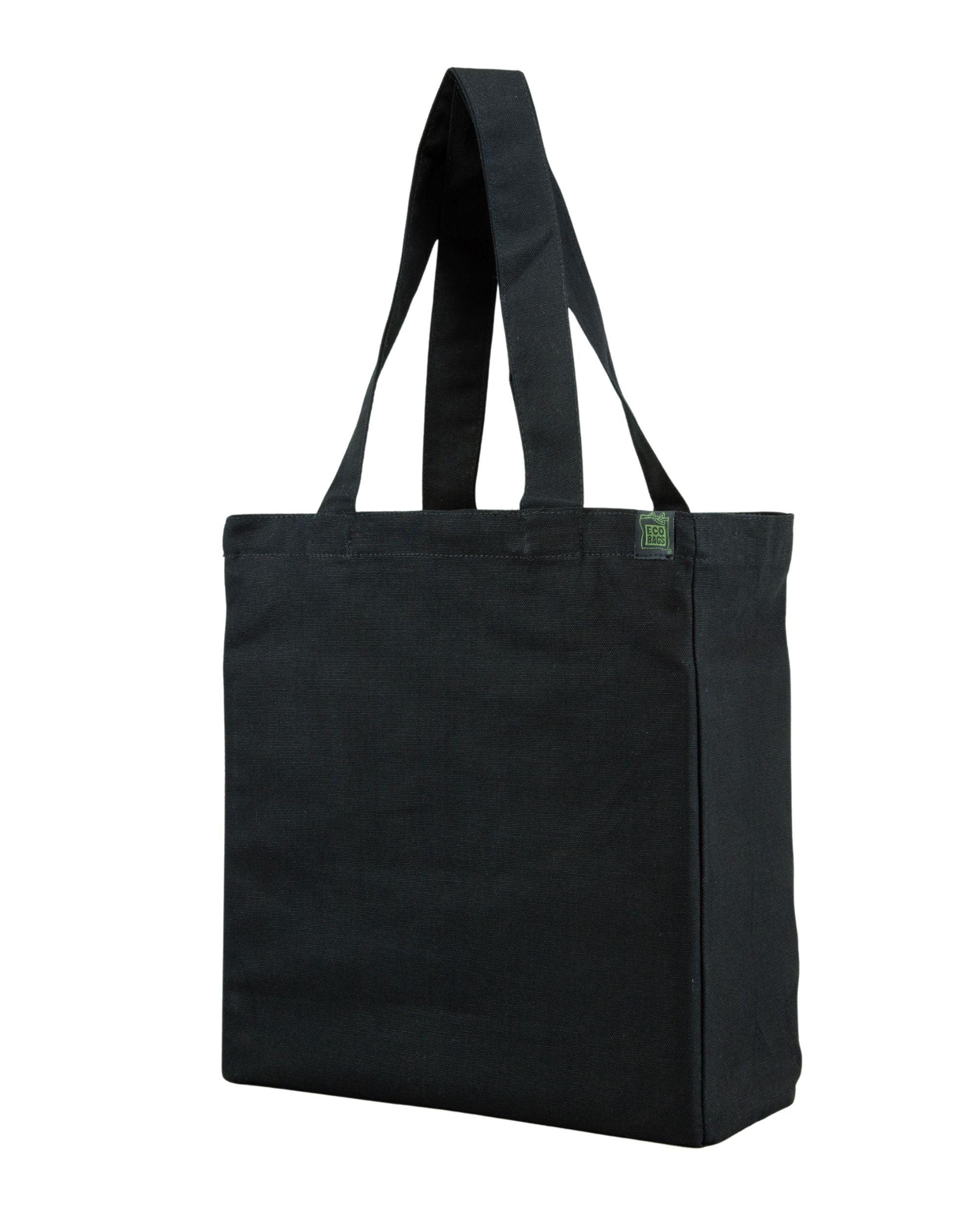 Recycled Canvas Tote- Bottom & Side Gusset