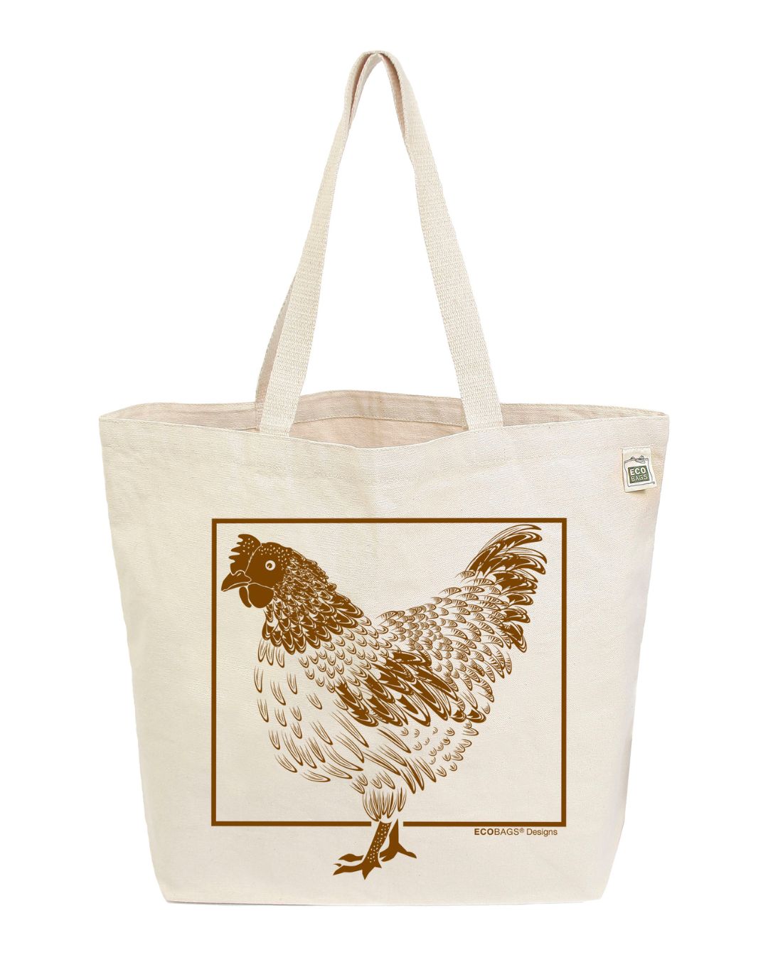 Chicken Recycled Cotton Tote.