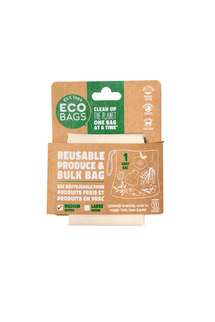Packaged Organic Bulk & Produce Bag - Medium - CASE PACK/10 UNITS
