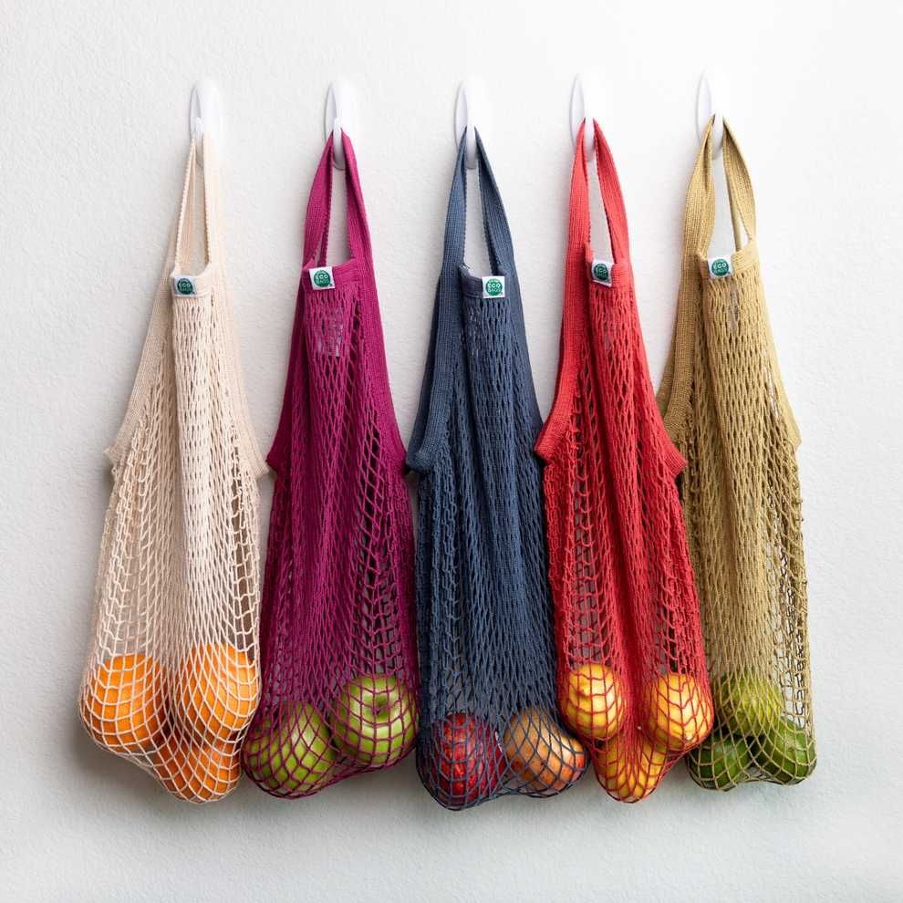 Recycled Cotton Tote Handle String Bag - Variety Set – ECOBAGS