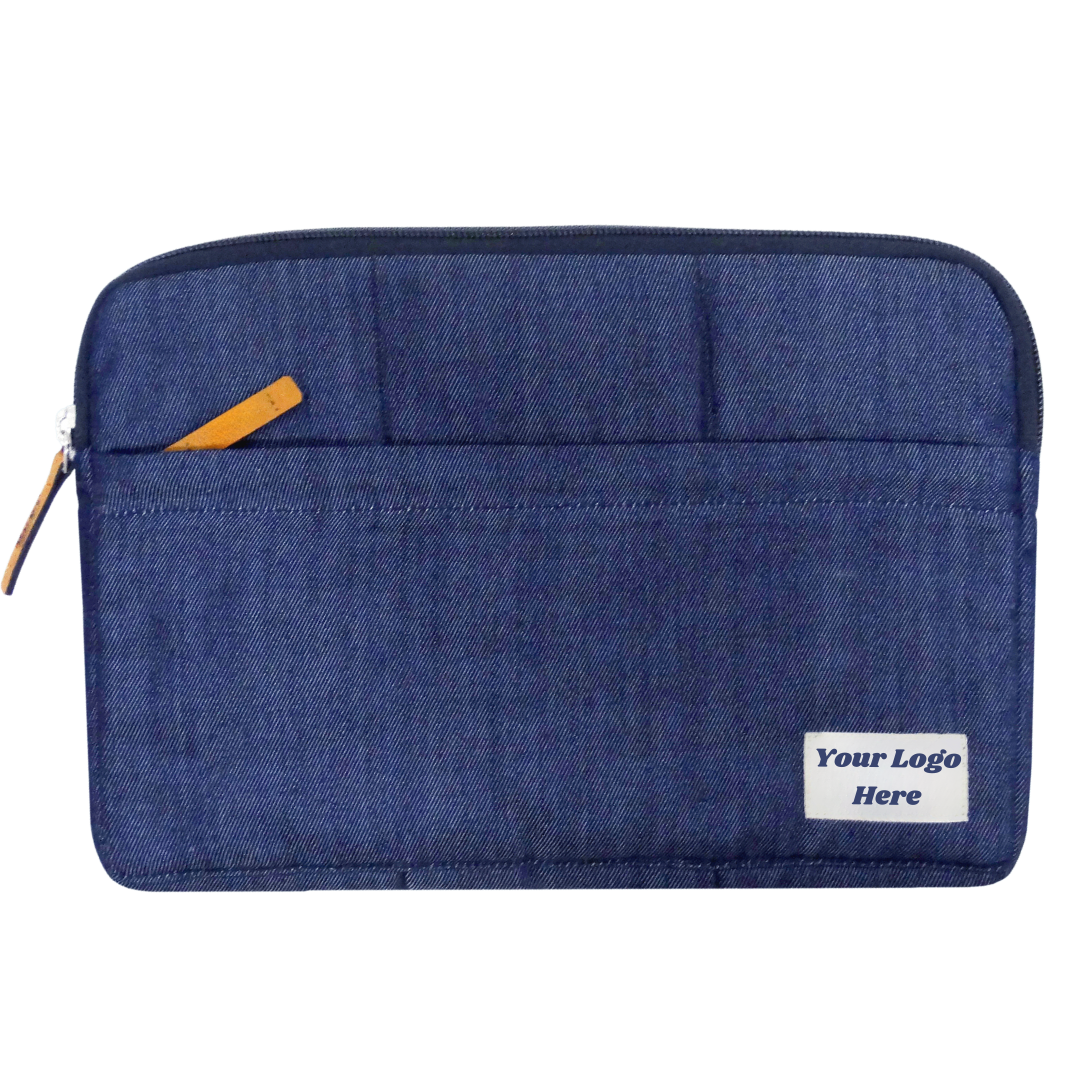 ECOBAS MRO denim laptop sleeve