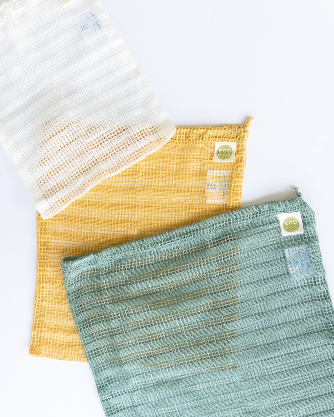 Packaged Cellulose Reusable Produce Bags - 3 Pack.