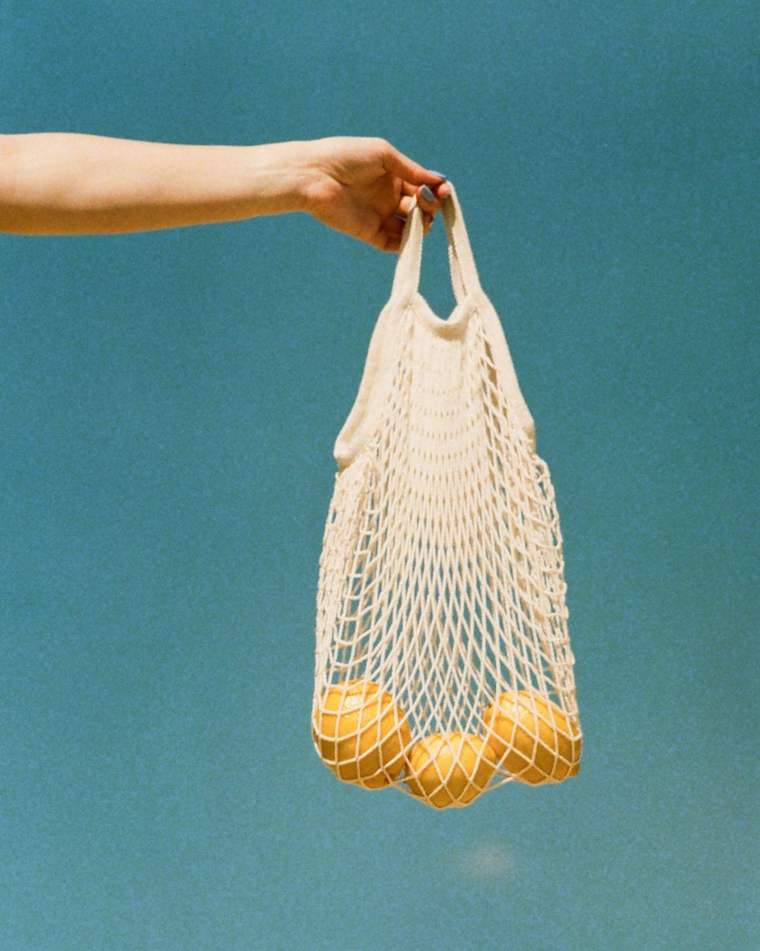 Natural Cotton Tote Handle String Bag - Retired Packaging.