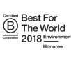 2018 BCORPORATION BEST OF THE WORLD